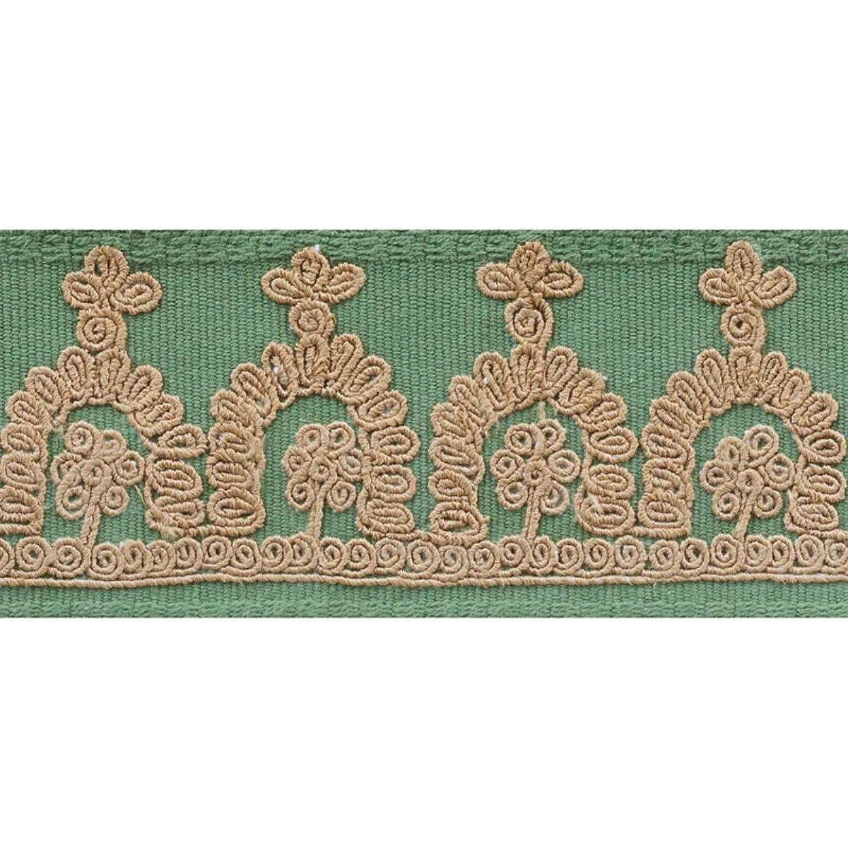 Noelia Embroidered Tape_ JADE