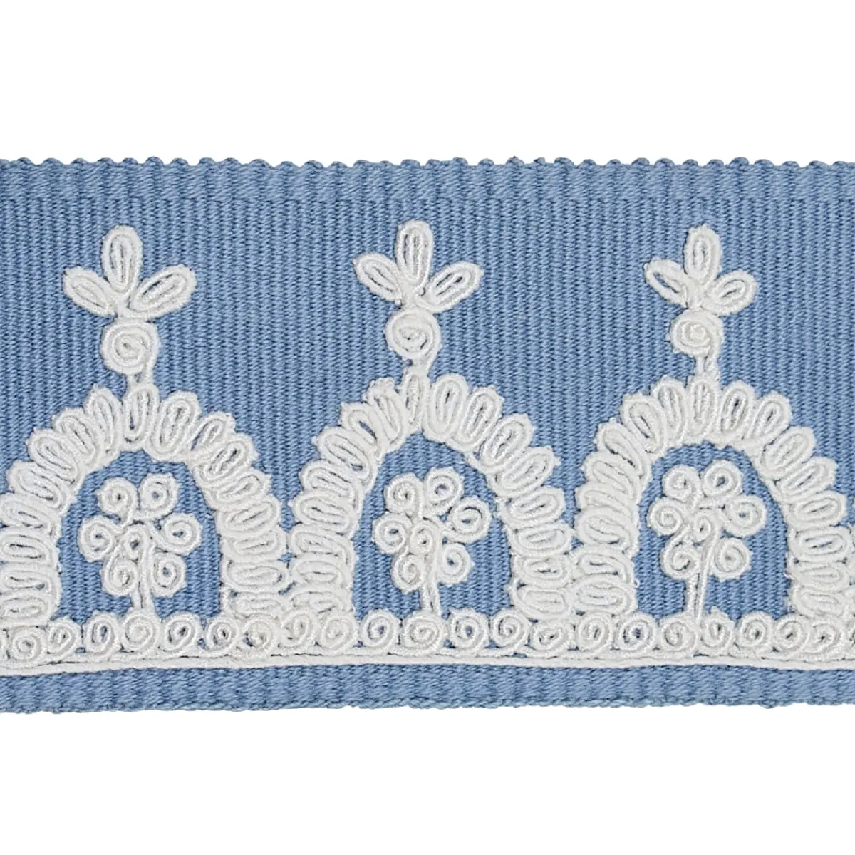 NOELIA EMBROIDERED TAPE_ CHAMBRAY