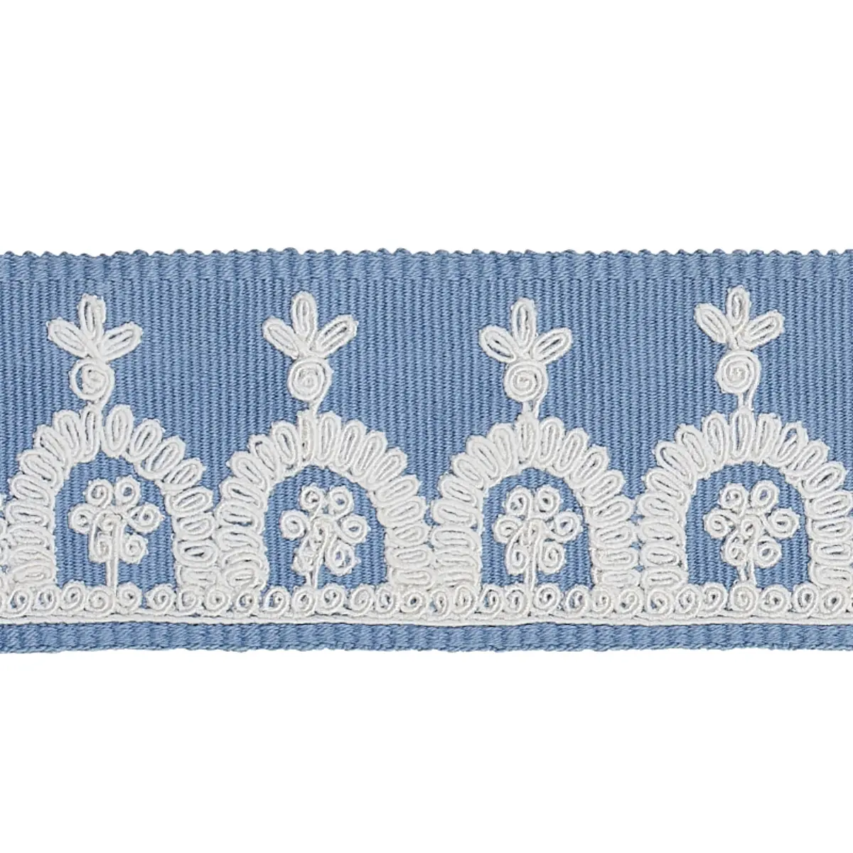 NOELIA EMBROIDERED TAPE_ CHAMBRAY