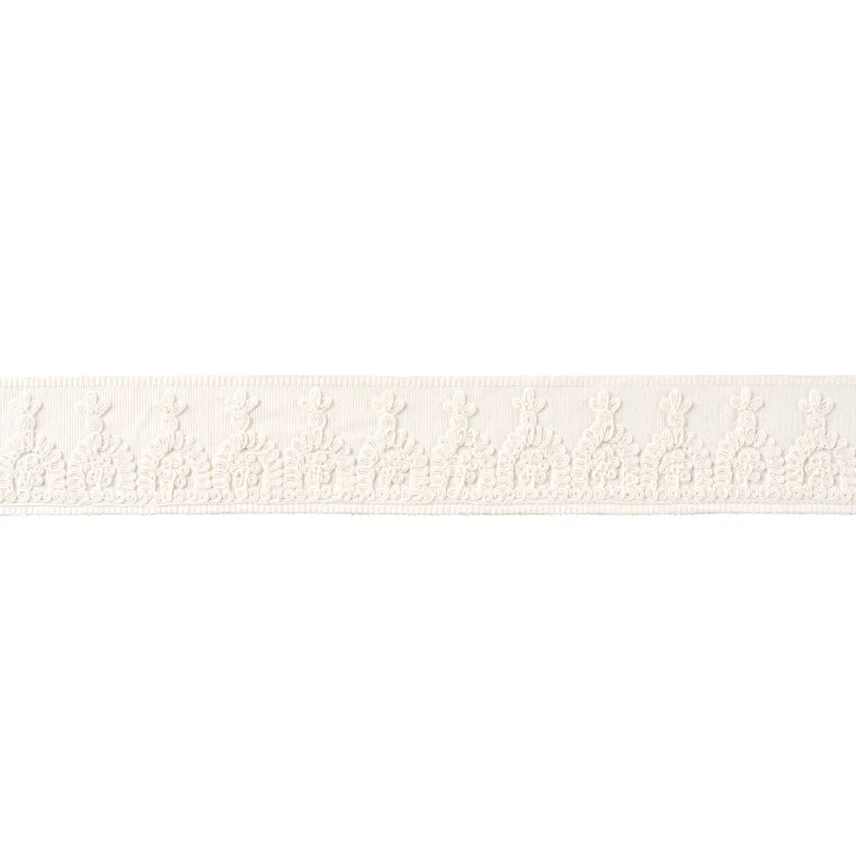 NOELIA EMBROIDERED TAPE_ WHITE