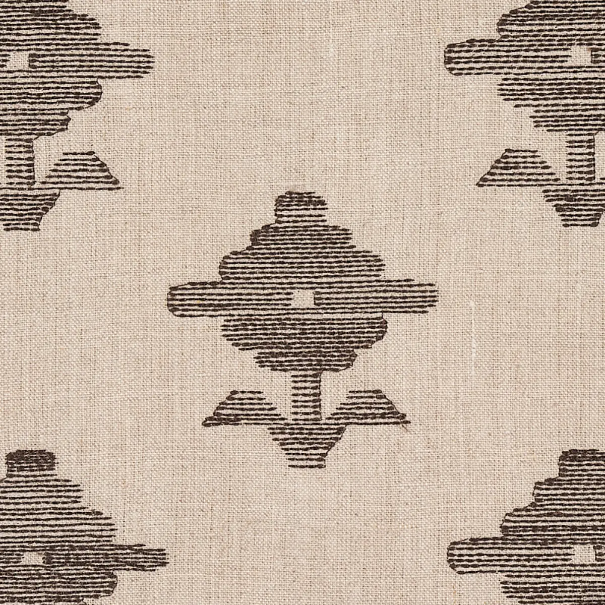 Rubia Embroidery_ BROWN