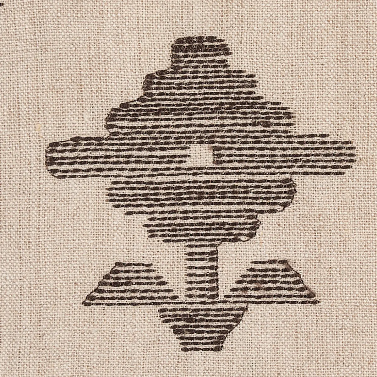 Rubia Embroidery_ BROWN