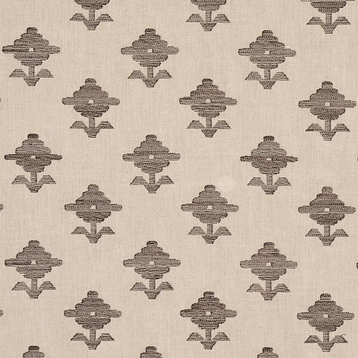 Rubia Embroidery_ BROWN