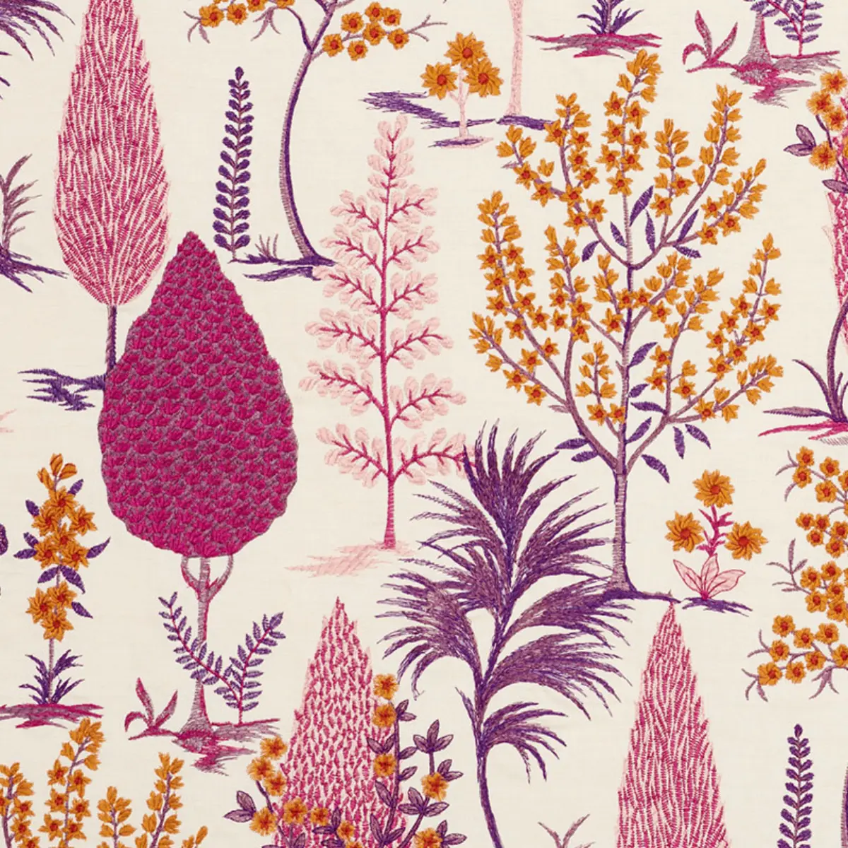 PANDORA EMBROIDERY_ AUBERGINE