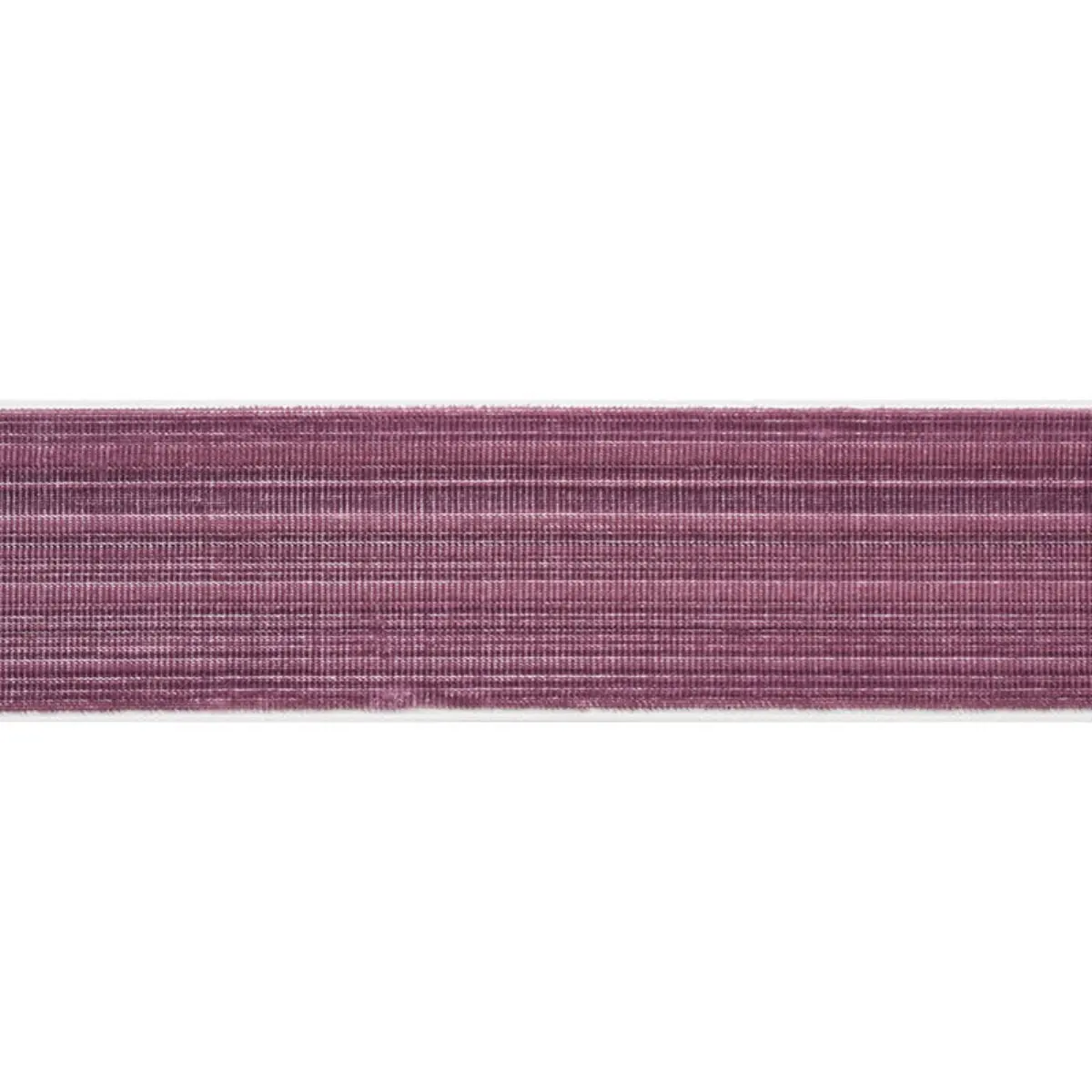 GASPARD VELVET TAPE WIDE_ EGGPLANT