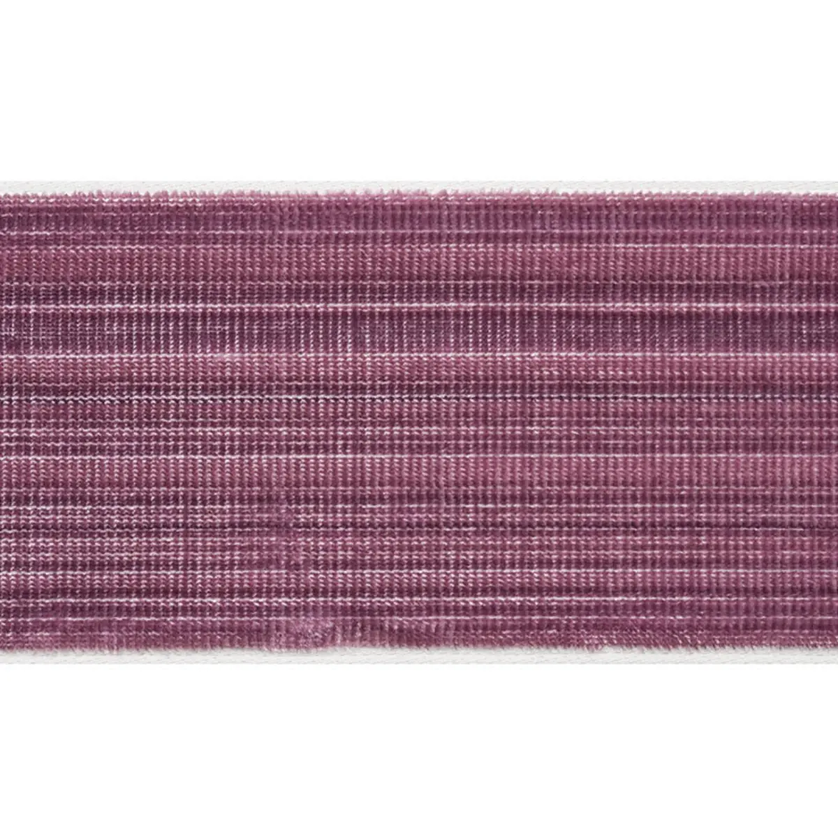 GASPARD VELVET TAPE WIDE_ EGGPLANT