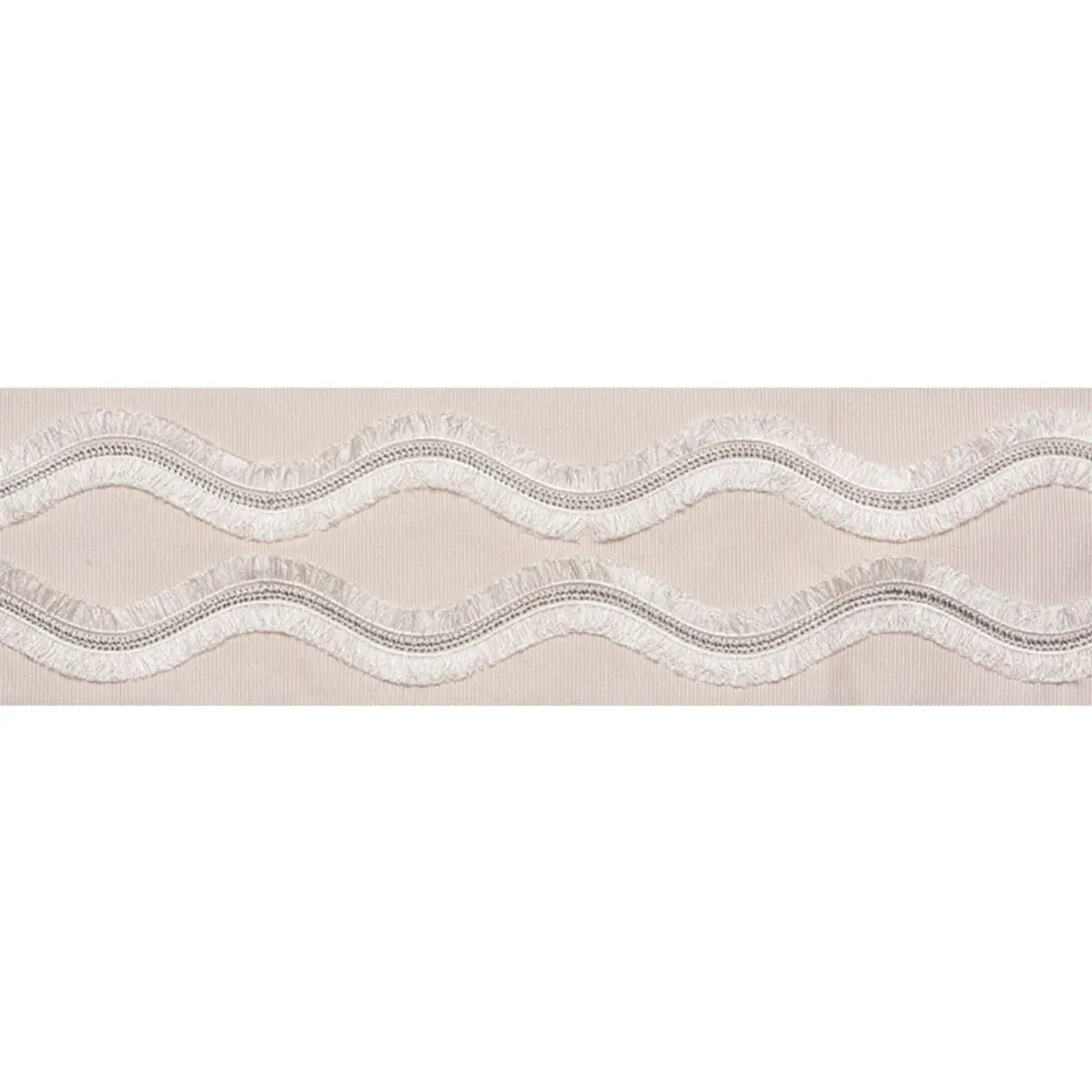 OGEE EMBROIDERED TAPE_ BLUSH