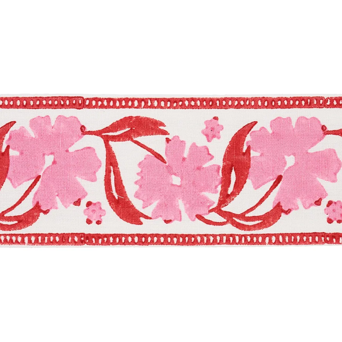 ADRA HAND BLOCKED TAPE_ PINK & RED