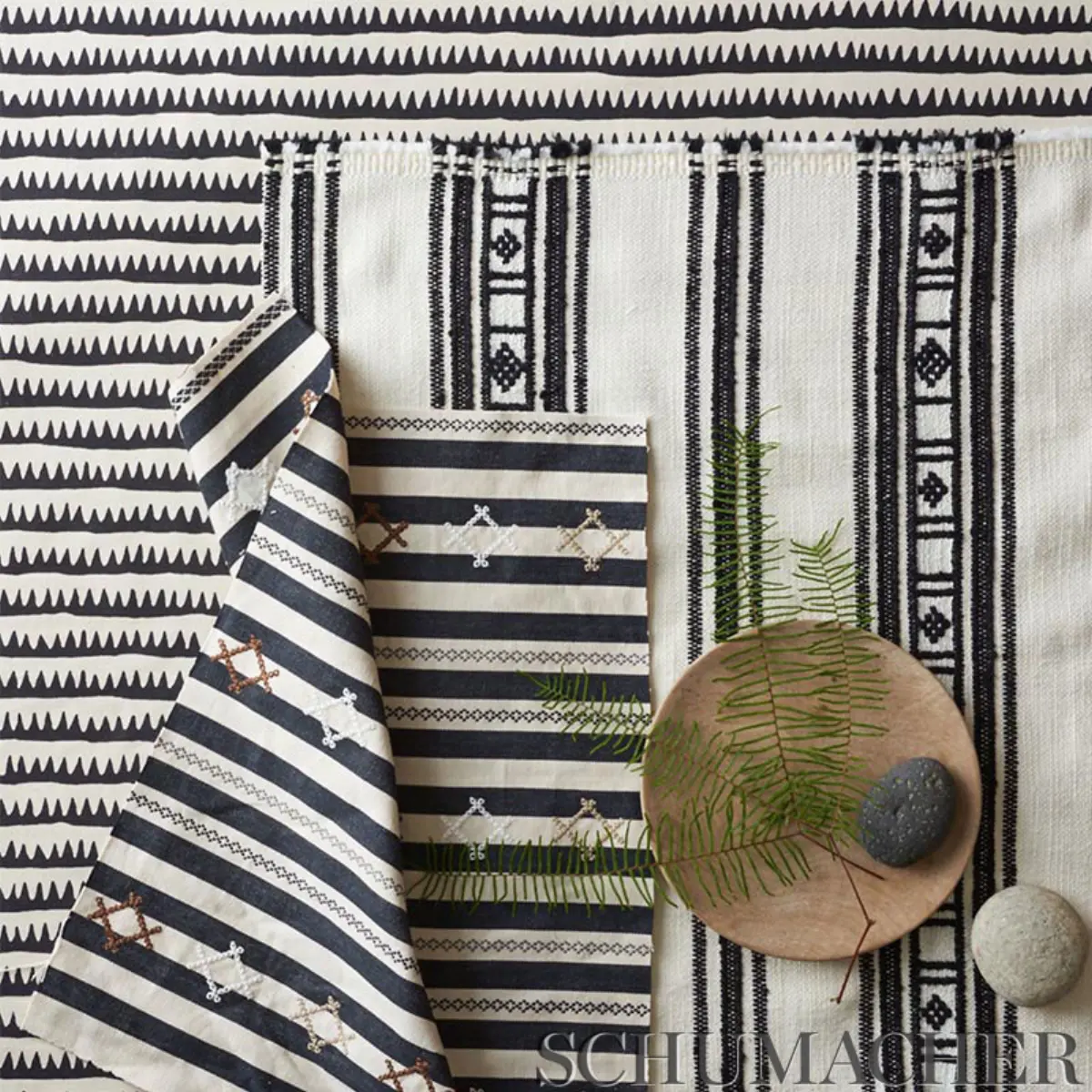 RHODES STRIPE_ BLACK