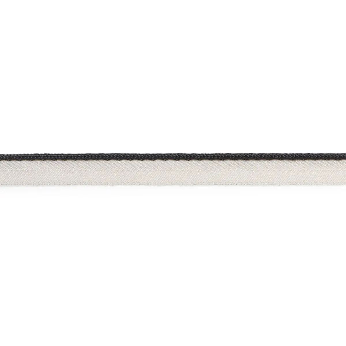 GUSTAVE SILK LIP CORD NARROW_ BLACK