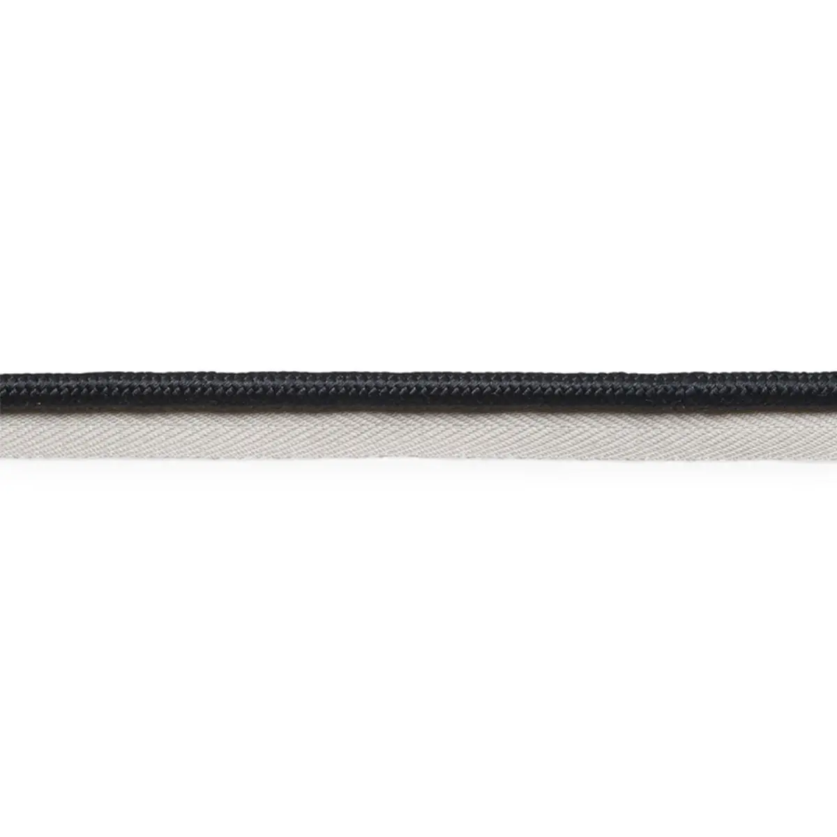 GUSTAVE SILK LIP CORD WIDE_ BLACK