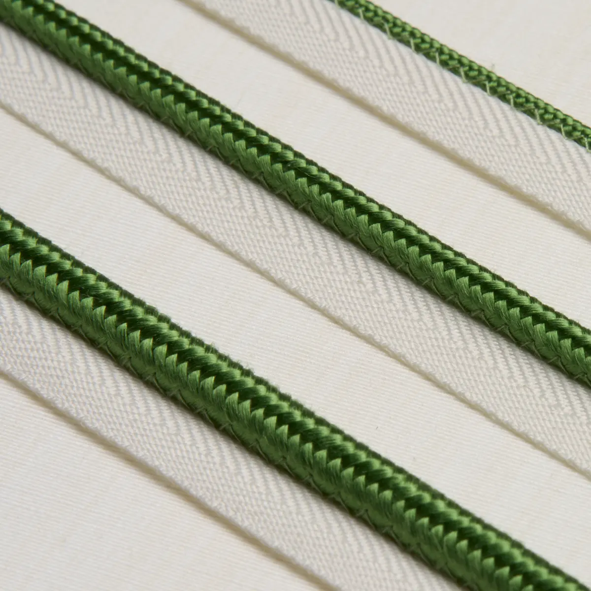 GUSTAVE SILK LIP CORD WIDE_ GREEN