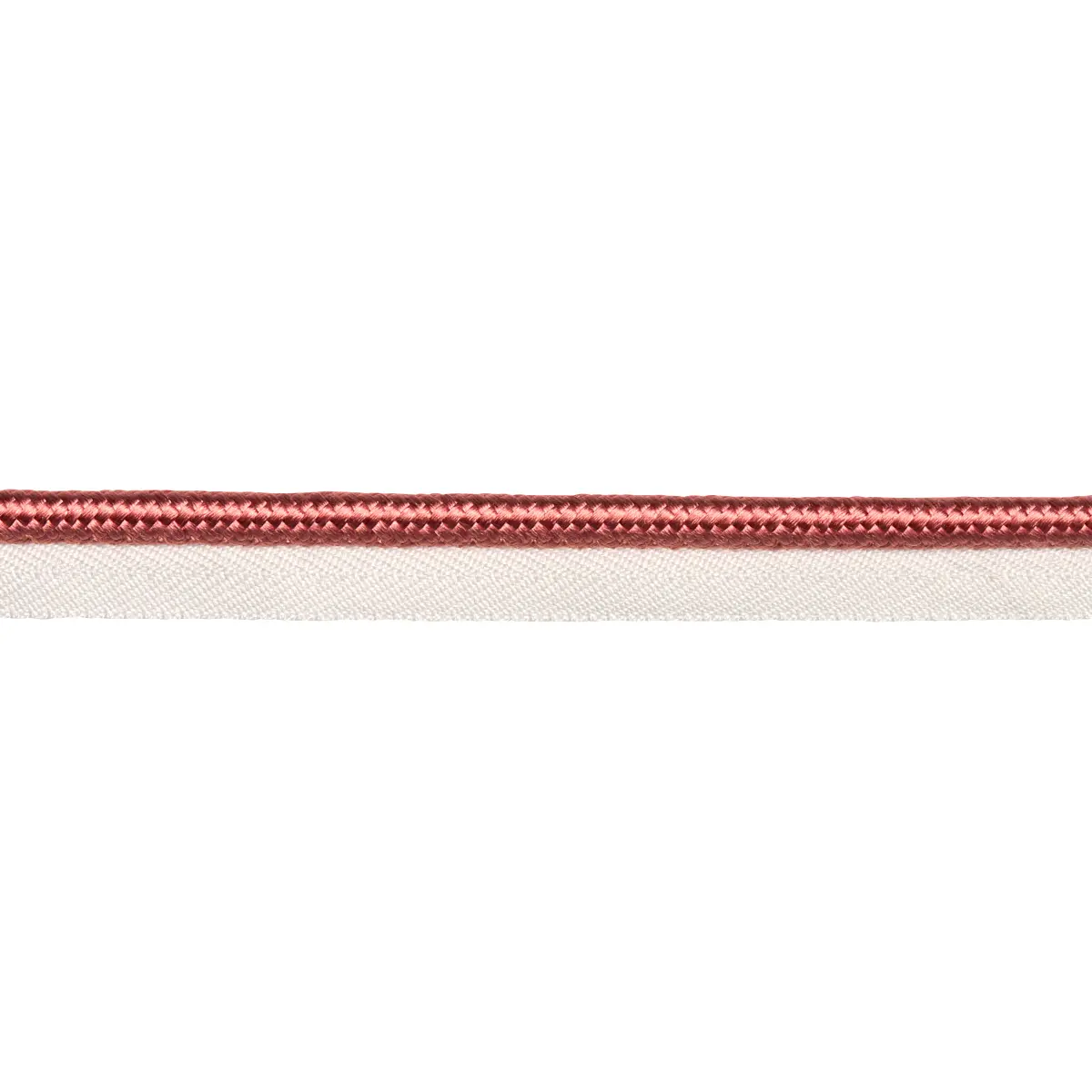 GUSTAVE SILK LIP CORD WIDE_ CORAL