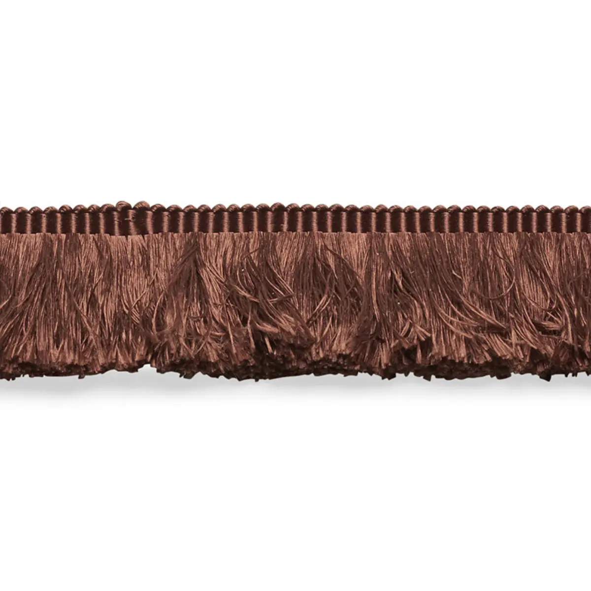 FRANCOIS SILK BRUSH FRINGE_ BROWN