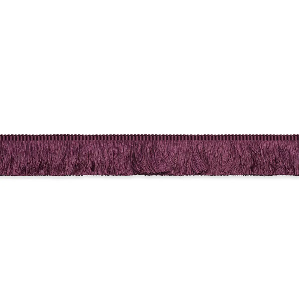 FRANCOIS SILK BRUSH FRINGE_ EGGPLANT