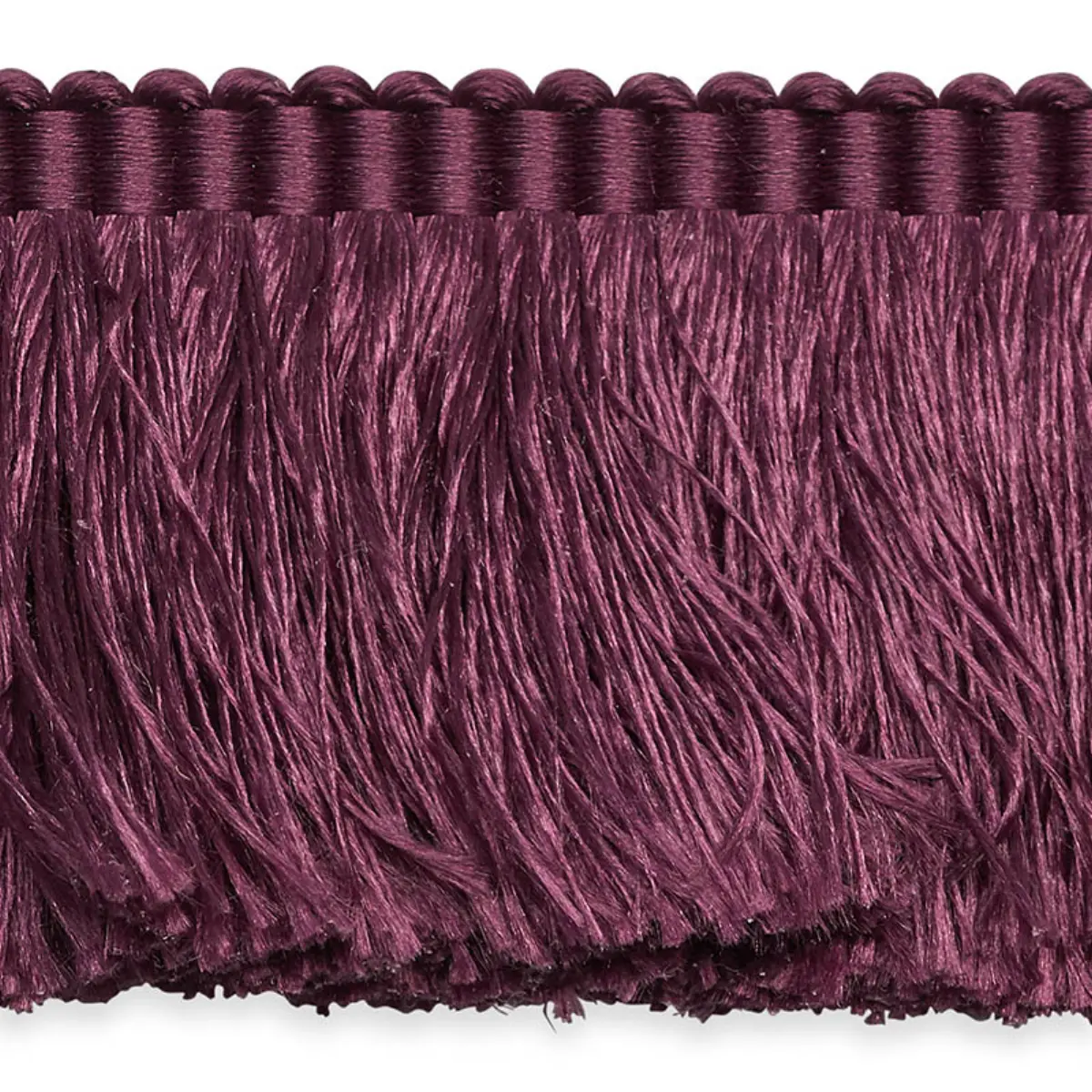 FRANCOIS SILK BRUSH FRINGE_ EGGPLANT