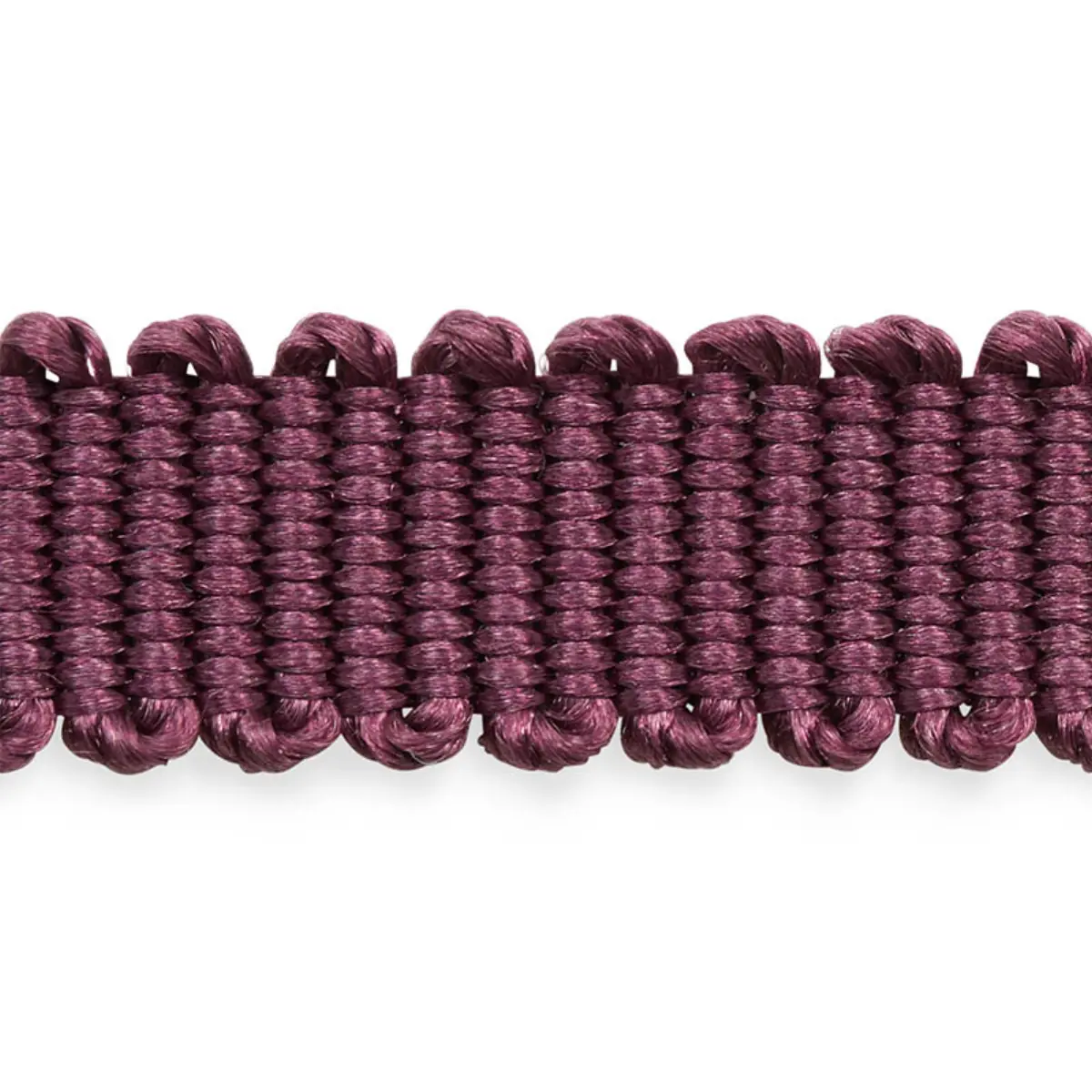 PIERRE SILK GIMP EXTRA NARROW_ EGGPLANT