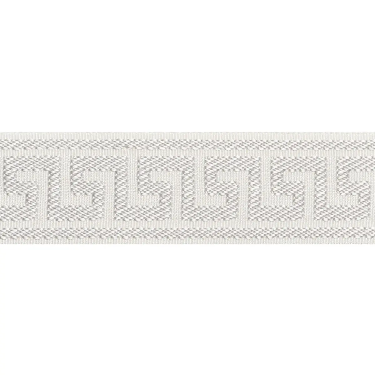 ETIENNE SILK GREEK KEY NARROW_ DOVE