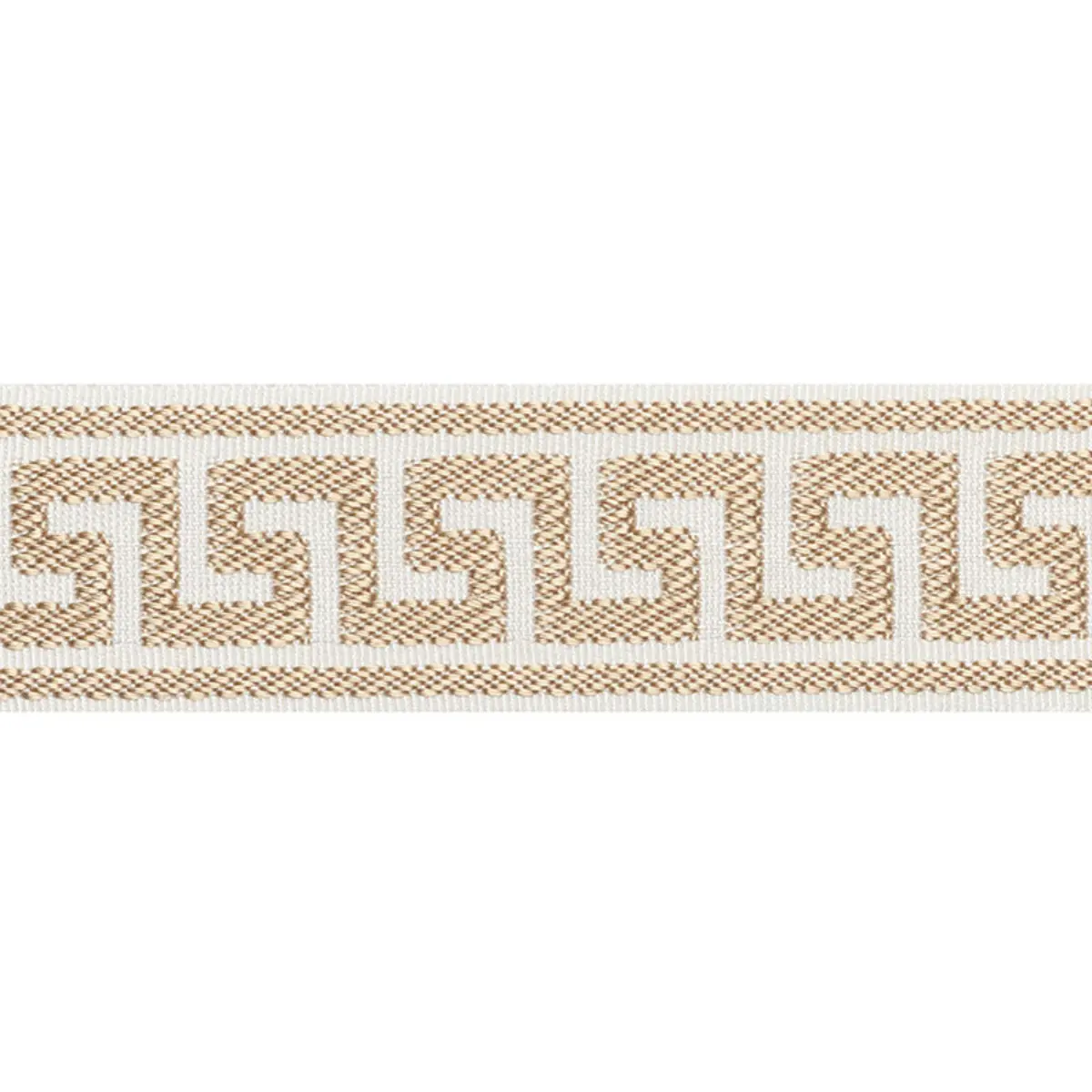 ETIENNE SILK GREEK KEY NARROW_ SAND