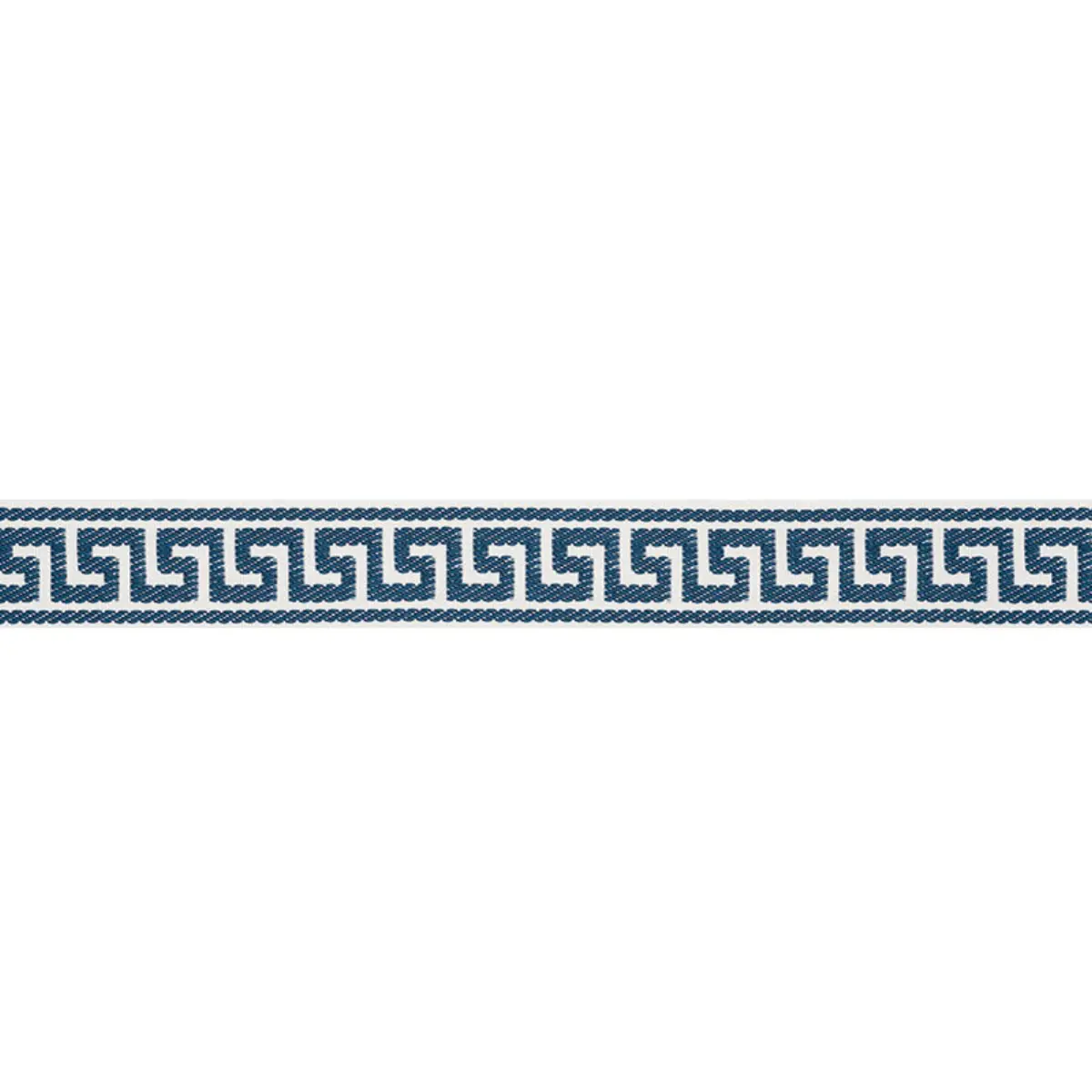 ETIENNE SILK GREEK KEY NARROW_ NAVY
