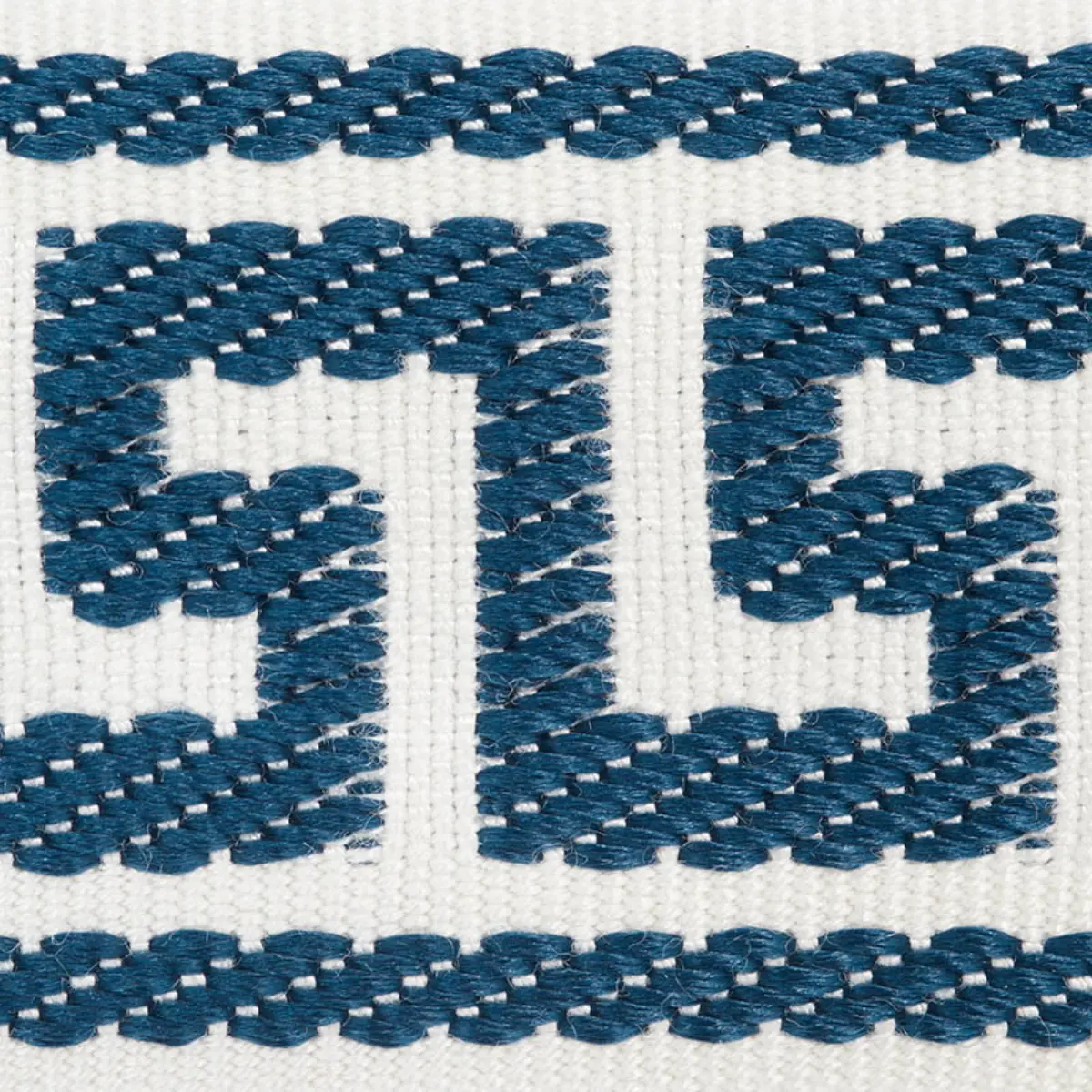 ETIENNE SILK GREEK KEY NARROW_ NAVY