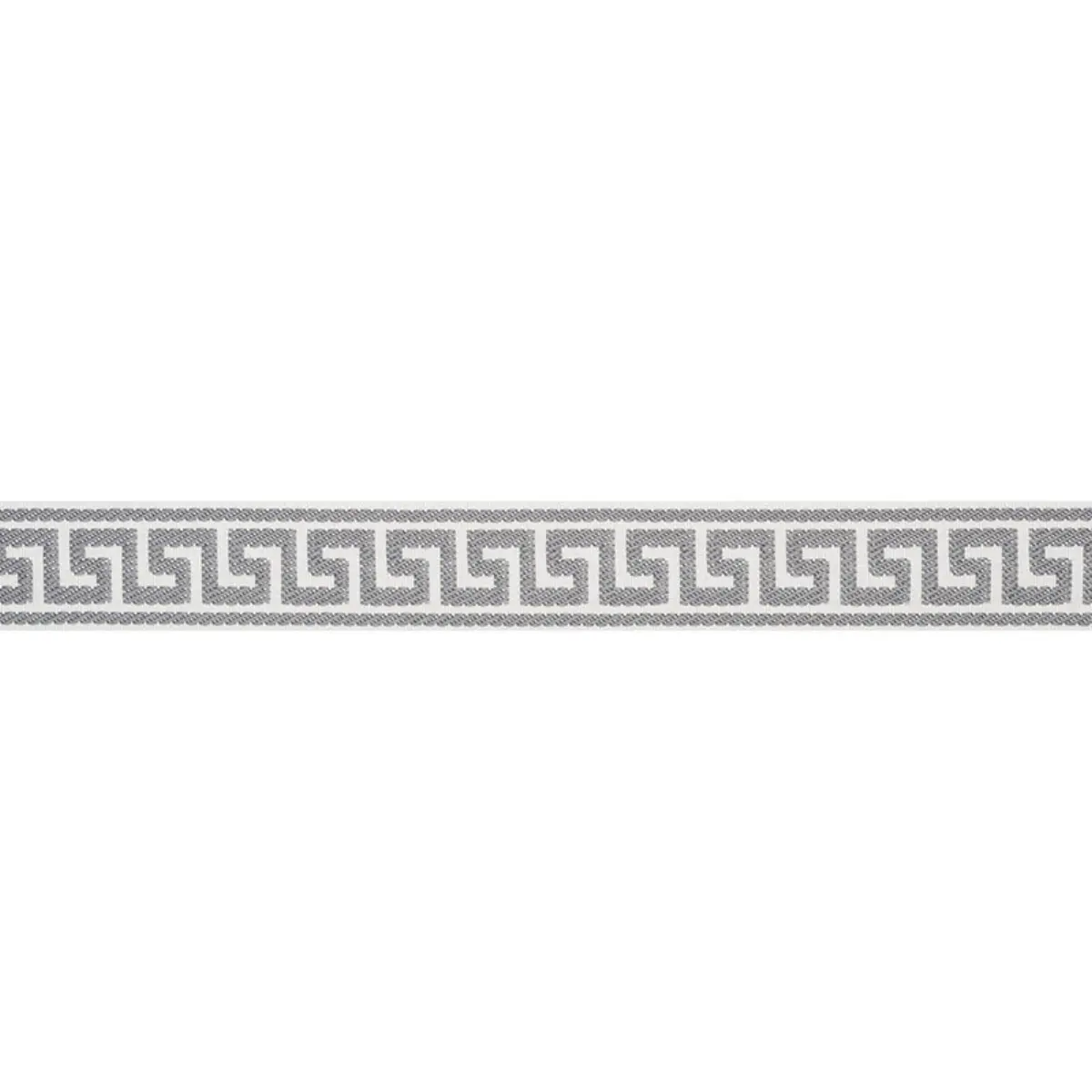 ETIENNE SILK GREEK KEY NARROW_ GREY