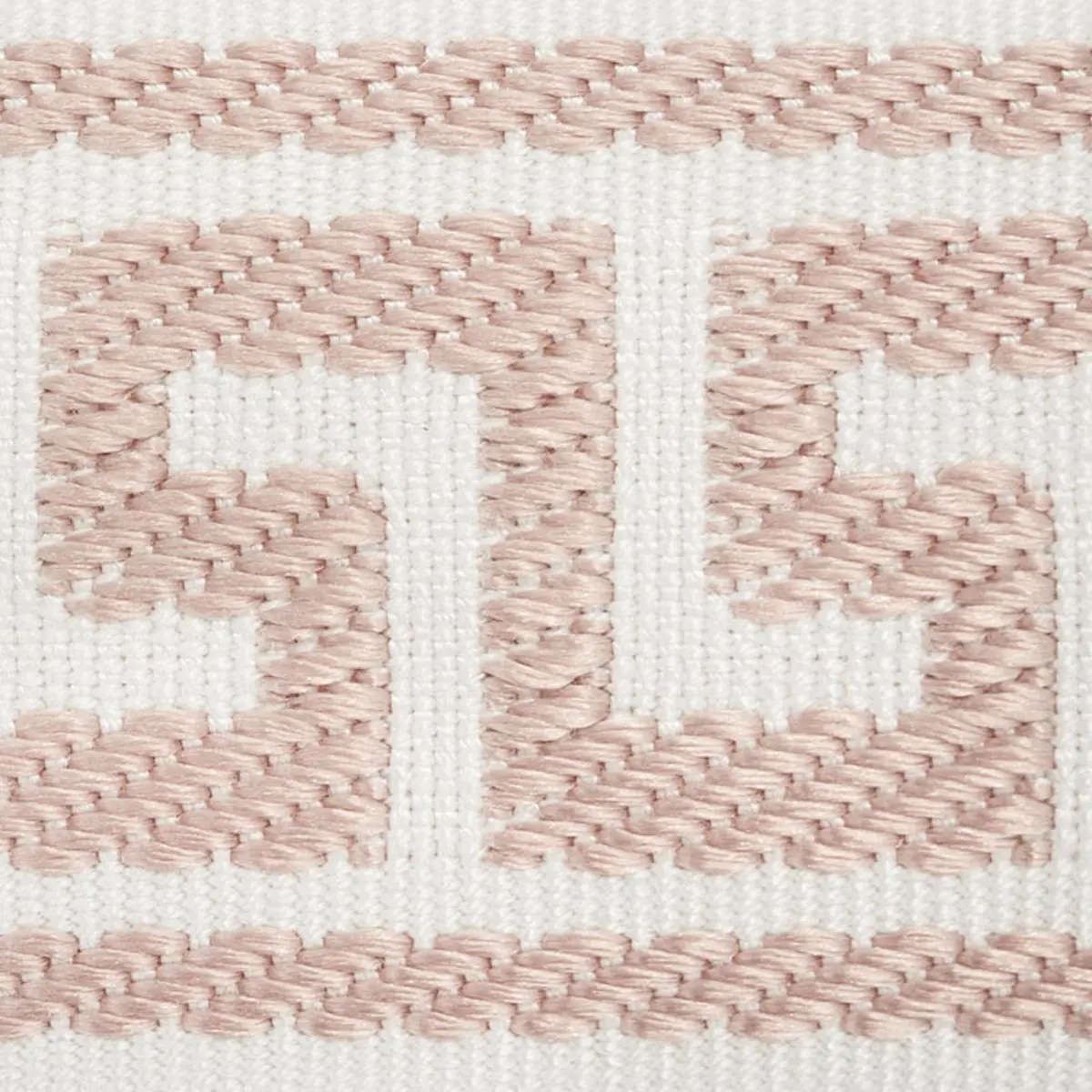 ETIENNE SILK GREEK KEY NARROW_ BLUSH