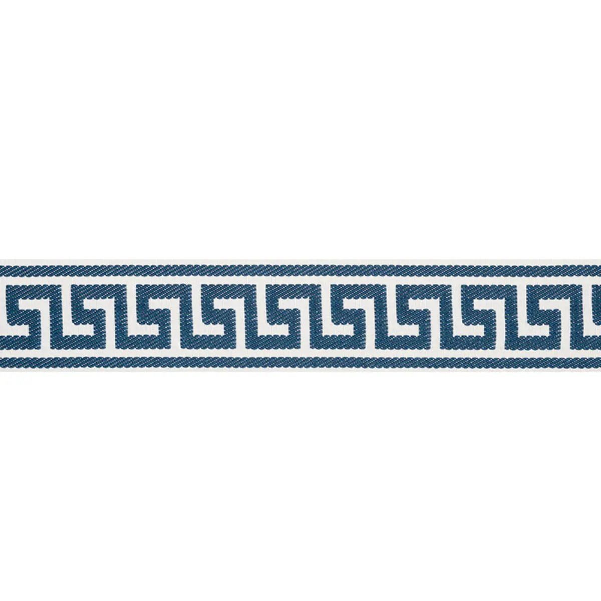 ETIENNE SILK GREEK KEY WIDE_ NAVY
