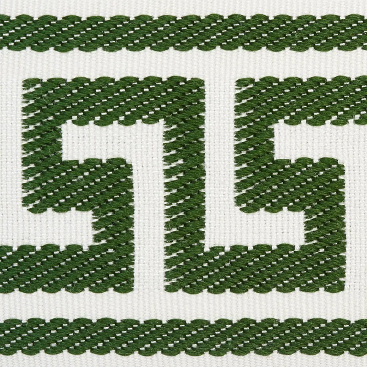 ETIENNE SILK GREEK KEY WIDE_ EMERALD