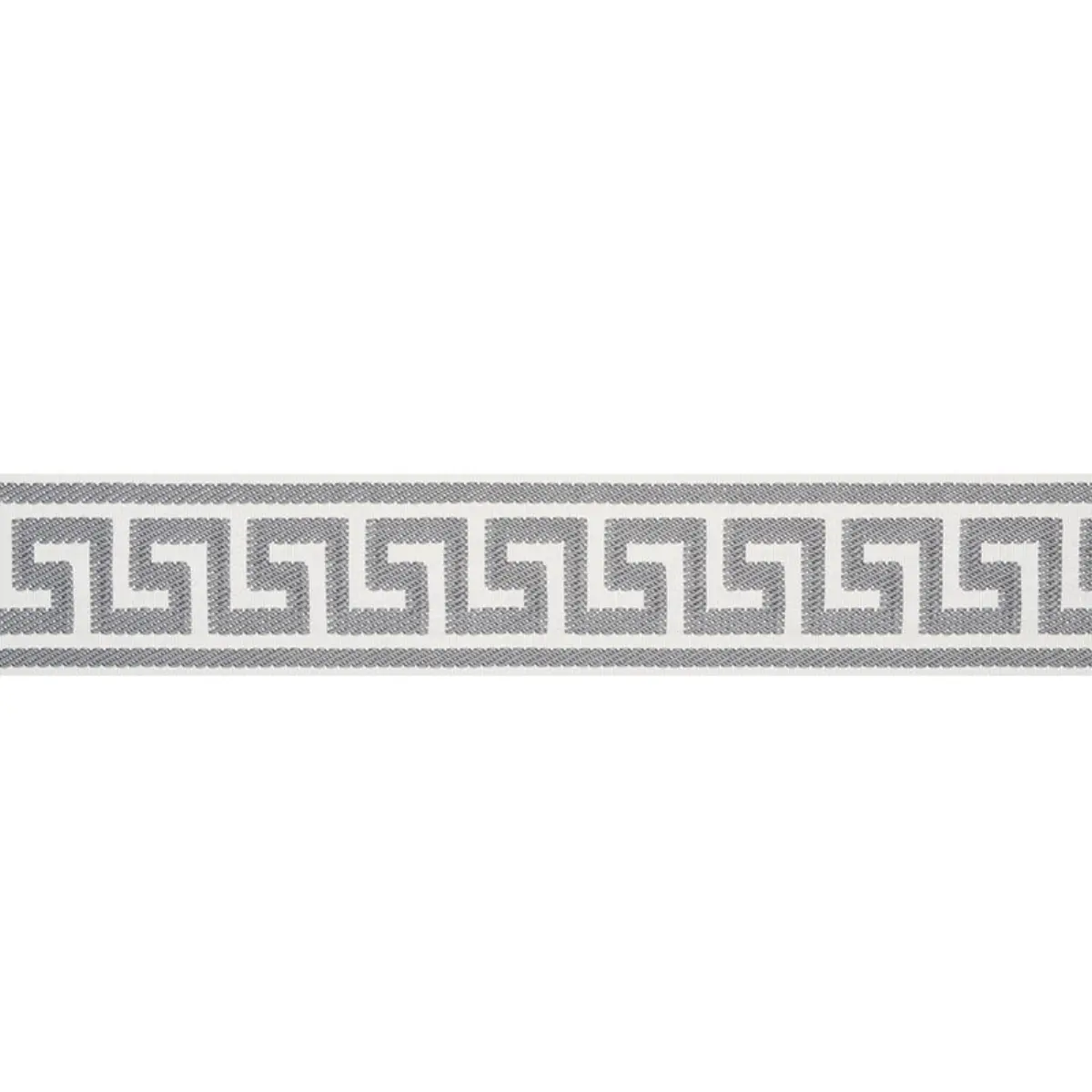 ETIENNE SILK GREEK KEY WIDE_ GREY