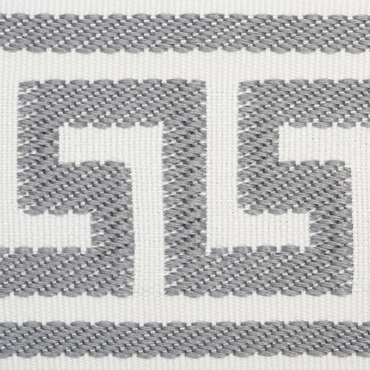 ETIENNE SILK GREEK KEY WIDE_ GREY