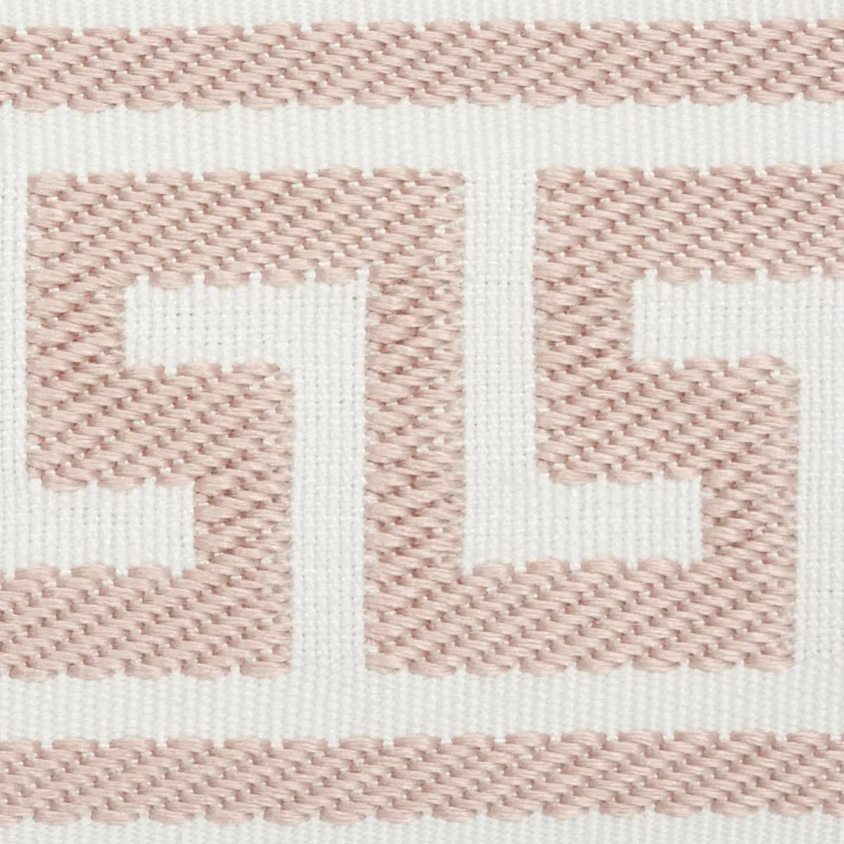 ETIENNE SILK GREEK KEY WIDE_ BLUSH