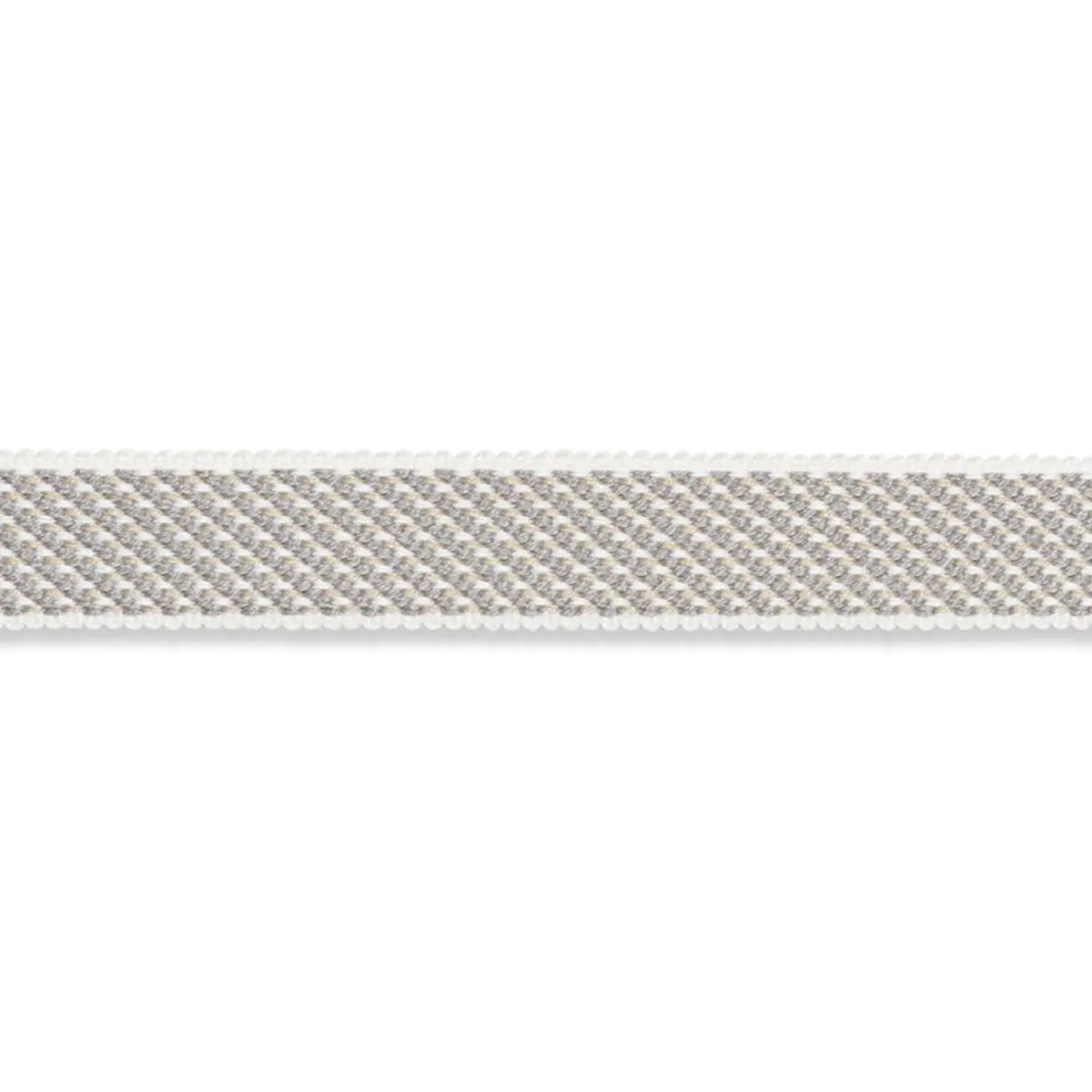 WINSTON COTTON BRAID NARROW_ CHARCOAL