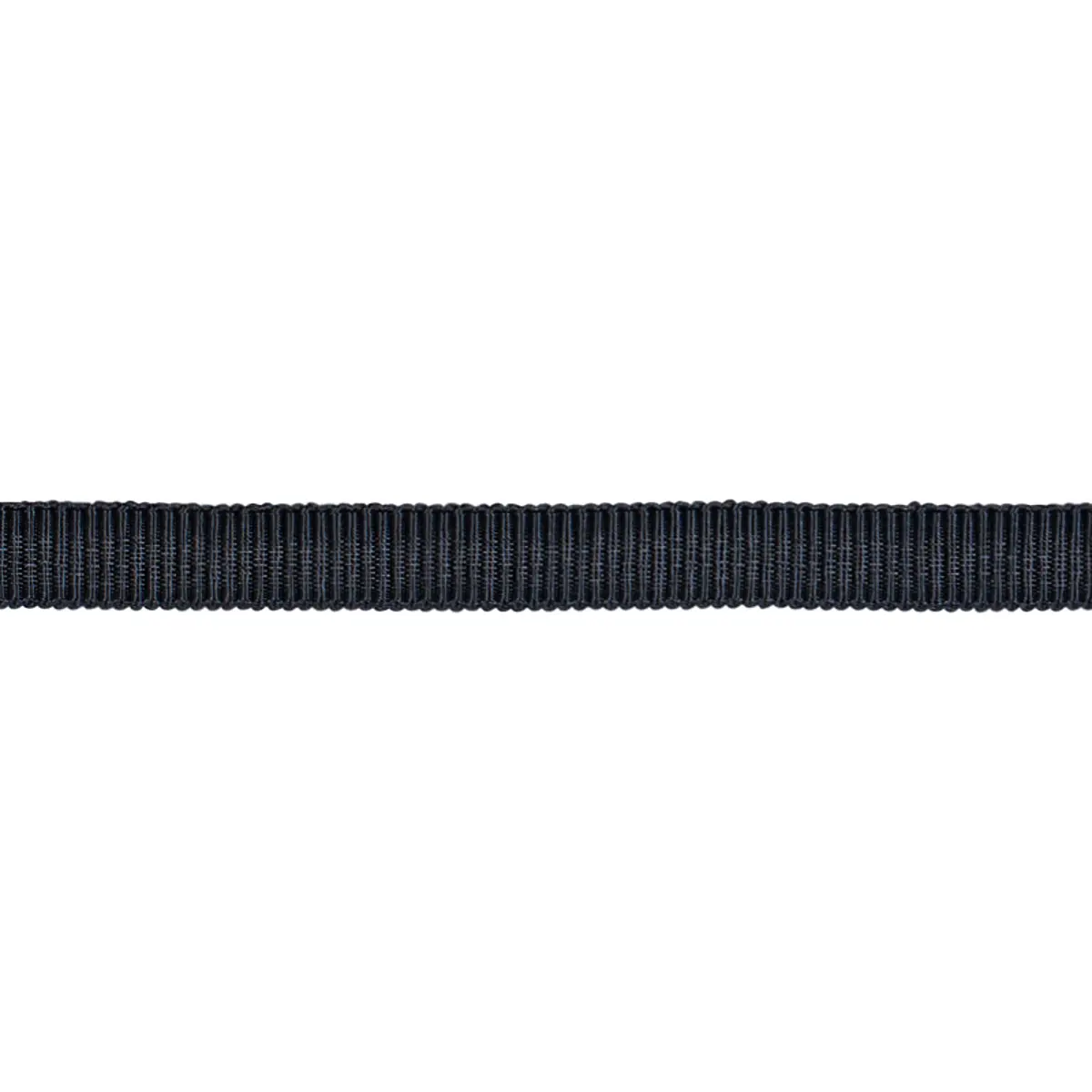 NARROW FAILLE TAPE_ CHARCOAL