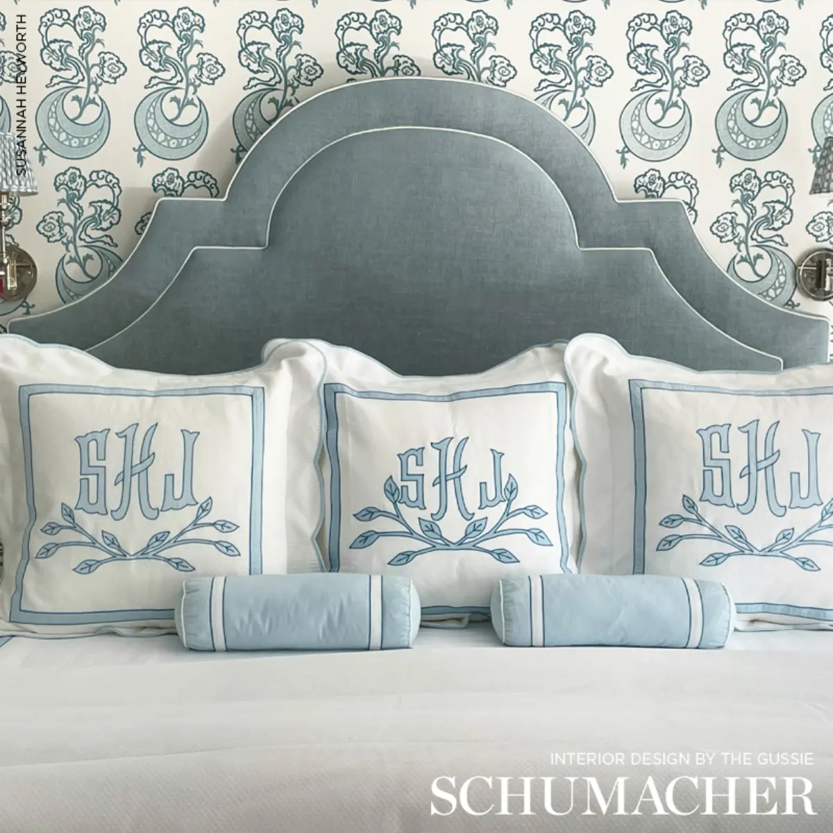 FRANCO LINEN-BLEND CHENILLE_ SKY