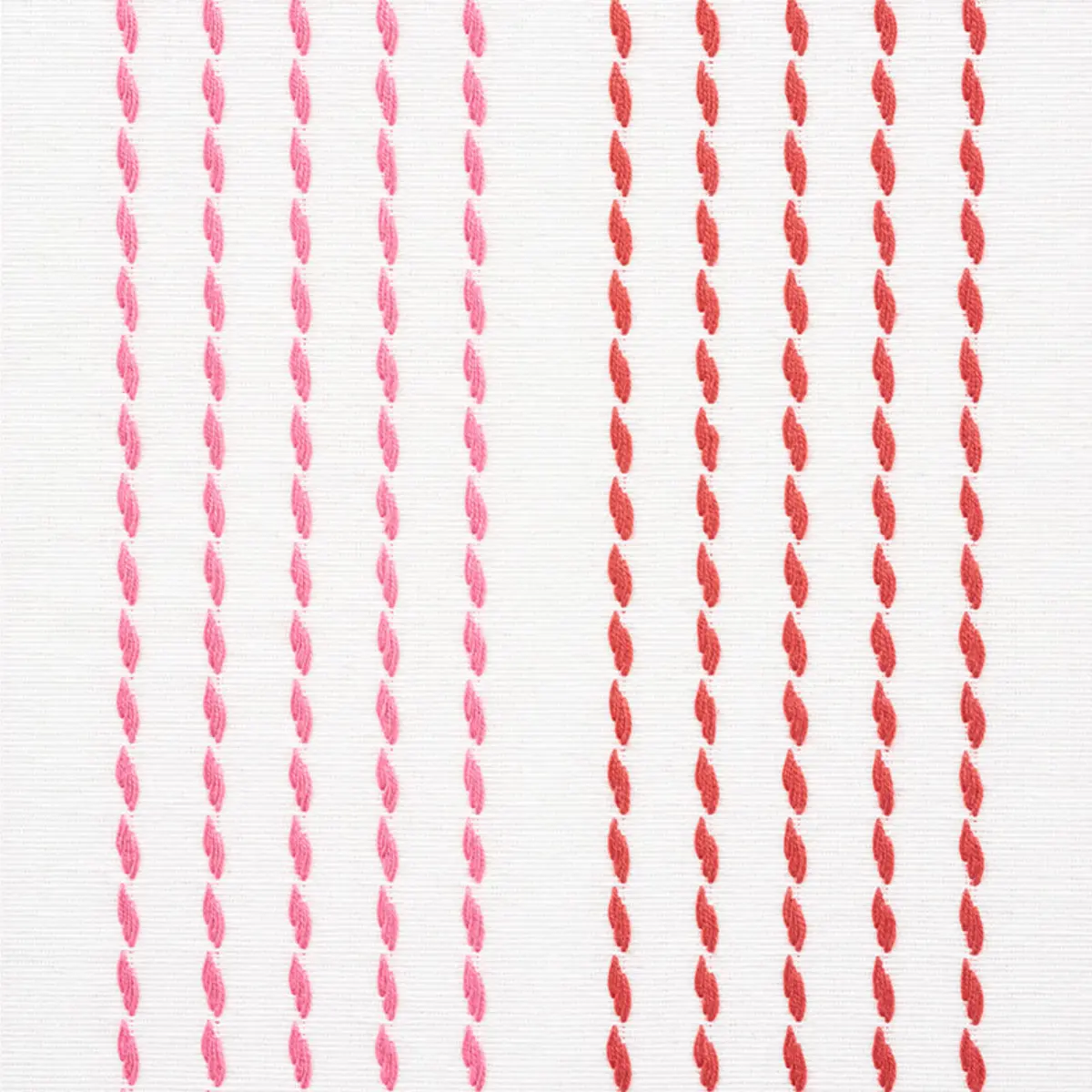 RUNNING STITCH_ RED & PINK