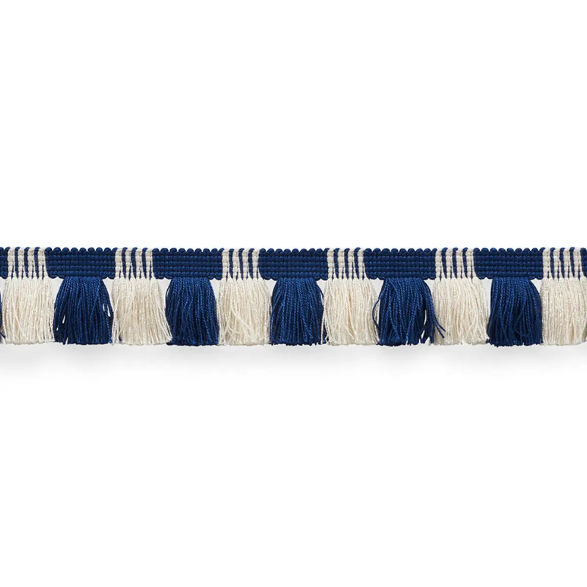 JUNO FRINGE_ COBALT & IVORY