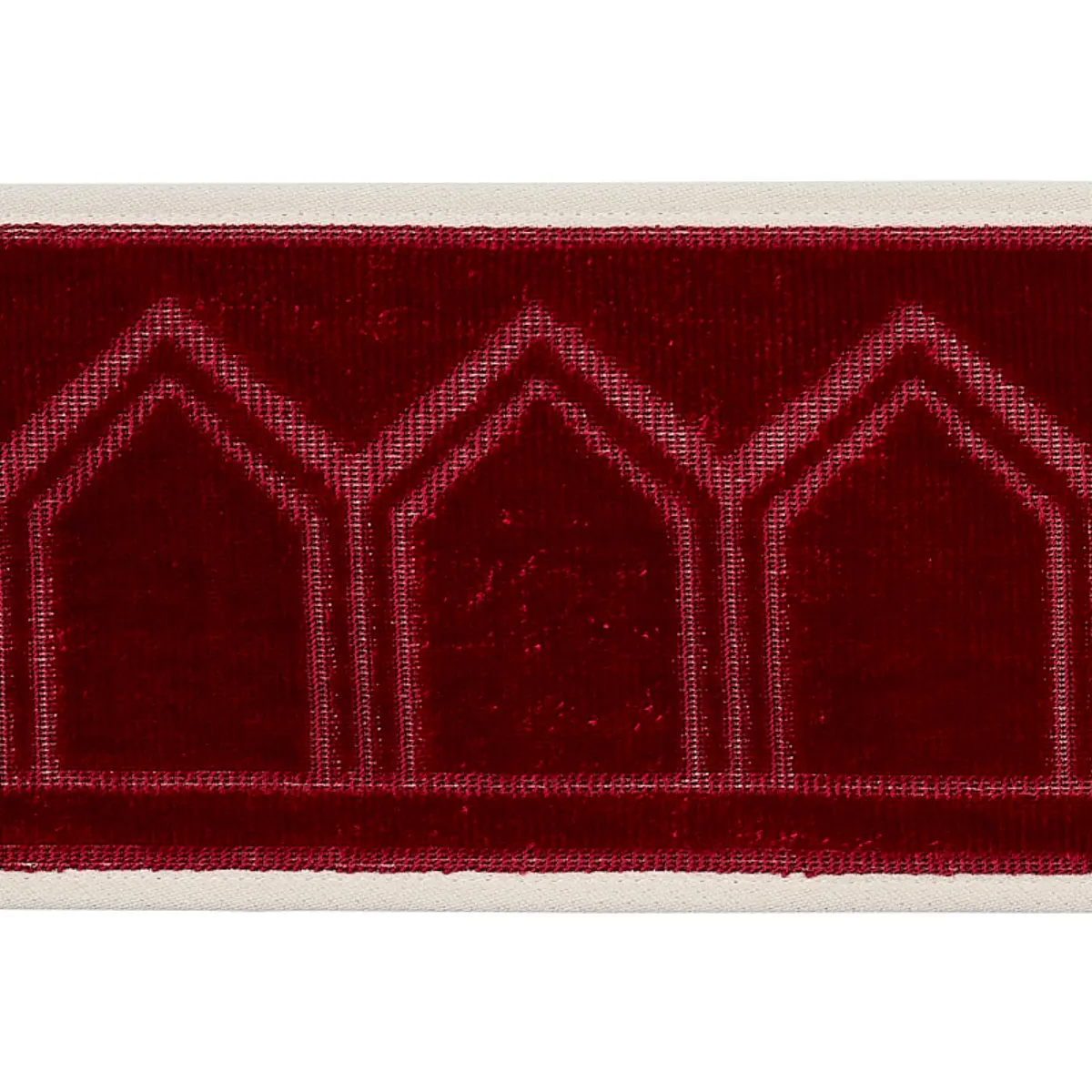 VIZIER VELVET TAPE_ RUBY