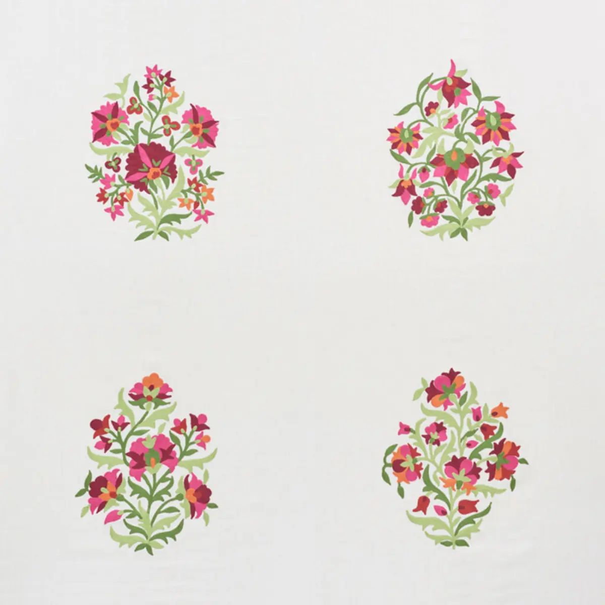 ANTALYA MEDALLION EMBROIDERY_ GARNET