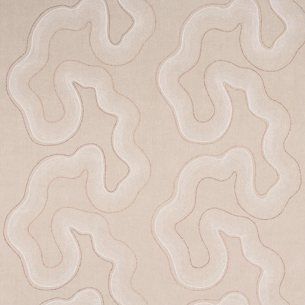TOPO BEADED SHEER_ NATURAL