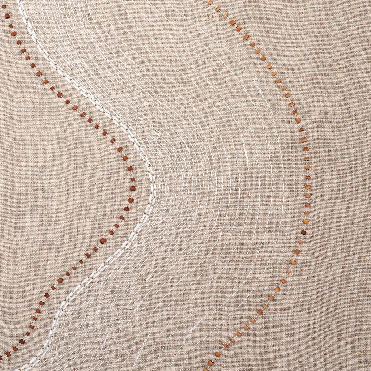TOPO BEADED SHEER_ NATURAL