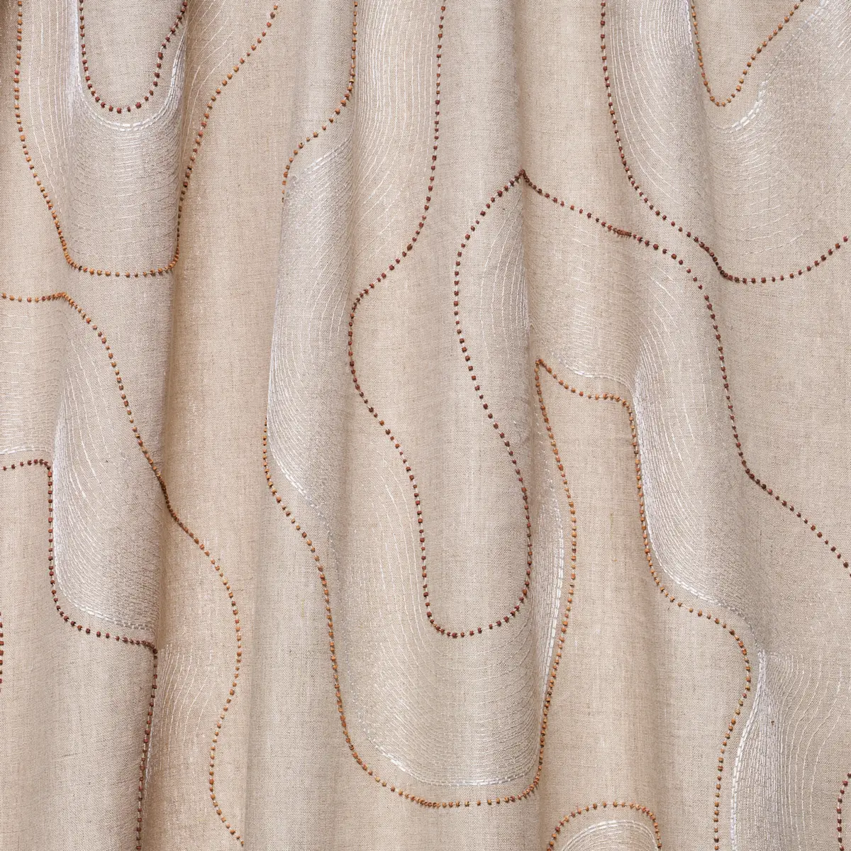 TOPO BEADED SHEER_ NATURAL