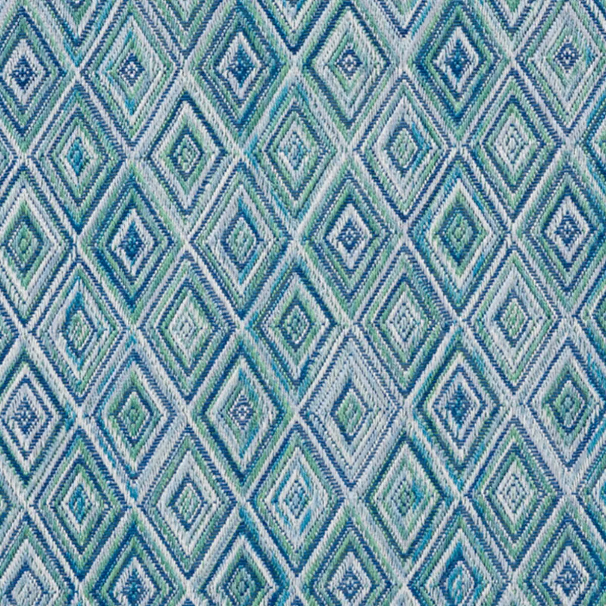 DIAMOND STRIE INDOOR/OUTDOOR_ PEACOCK