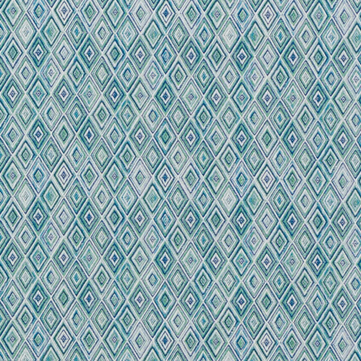 DIAMOND STRIE INDOOR/OUTDOOR_ PEACOCK