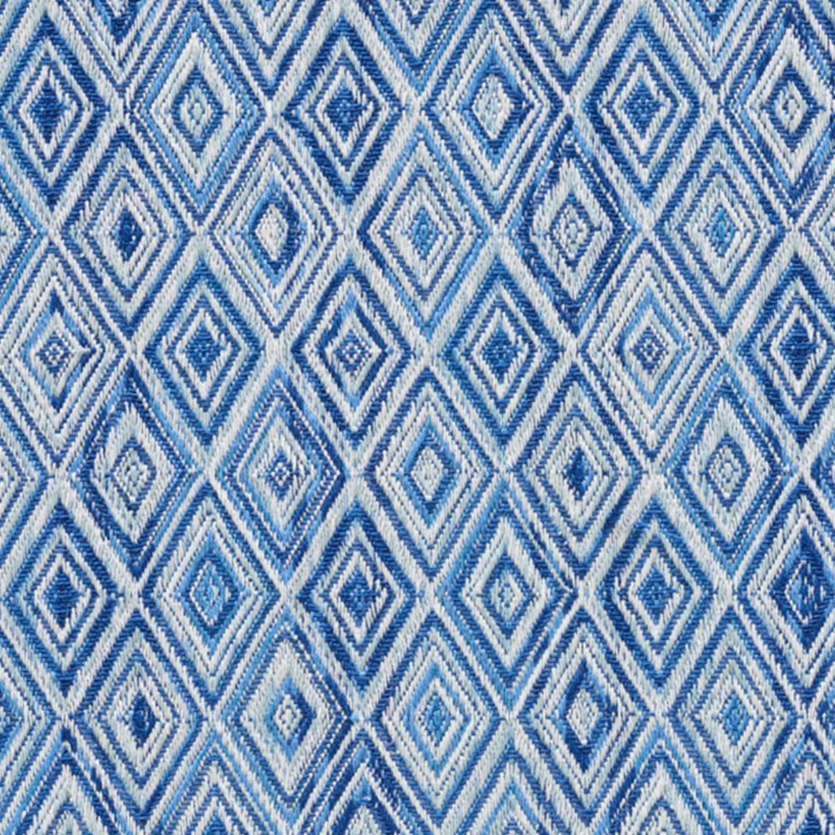 DIAMOND STRIE INDOOR/OUTDOOR_ BLUE