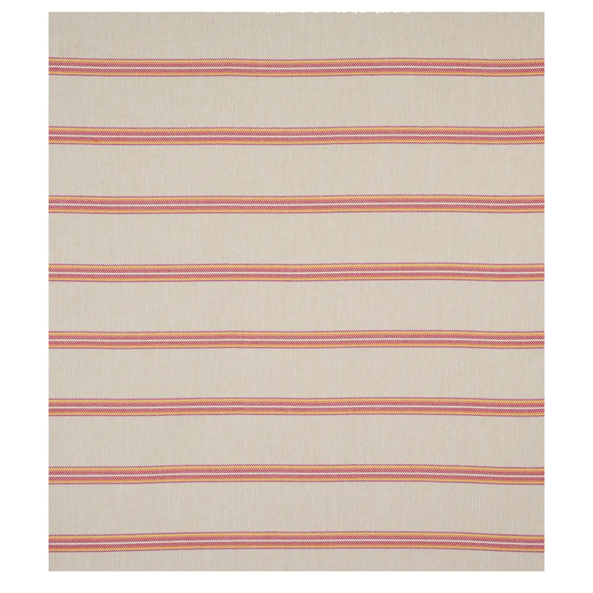 GARDEN STRIPE INDOOR/OUTDOOR_ RED