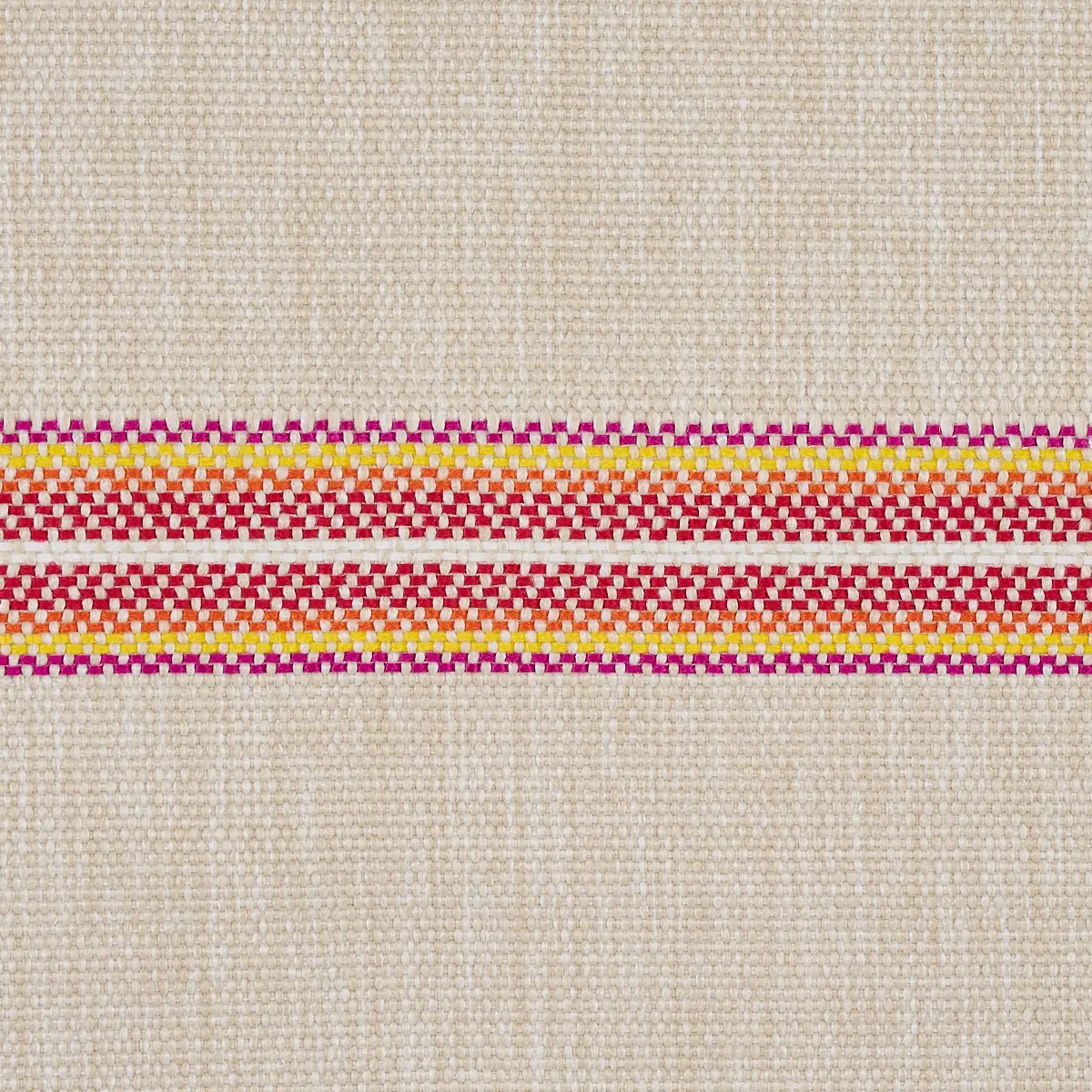 GARDEN STRIPE INDOOR/OUTDOOR_ RED