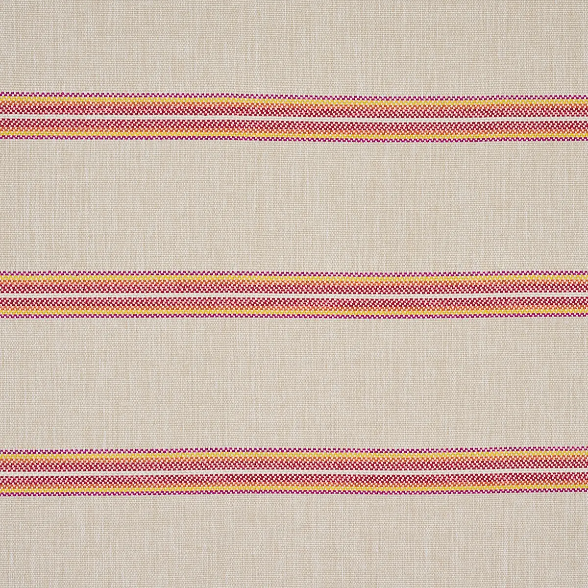 GARDEN STRIPE INDOOR/OUTDOOR_ RED