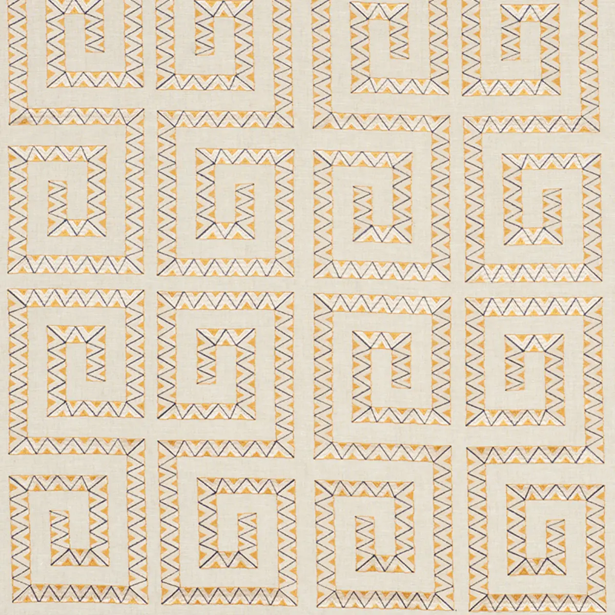 PRADO EMBROIDERY_ SAFFRON