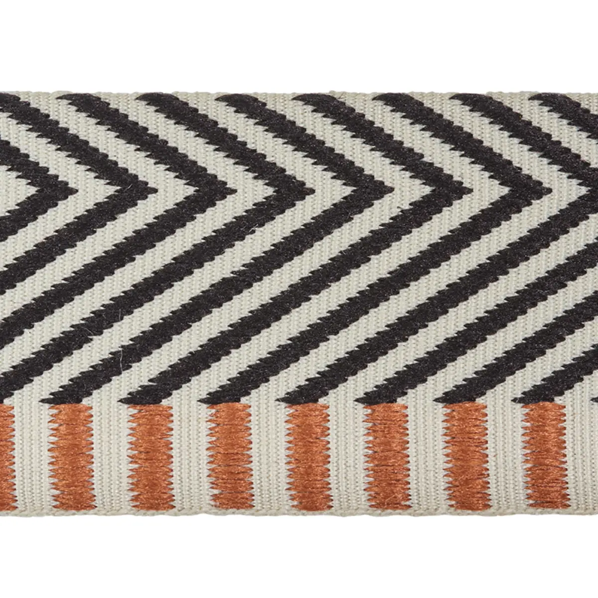 CHEVRON TWILL TAPE_ BLACK